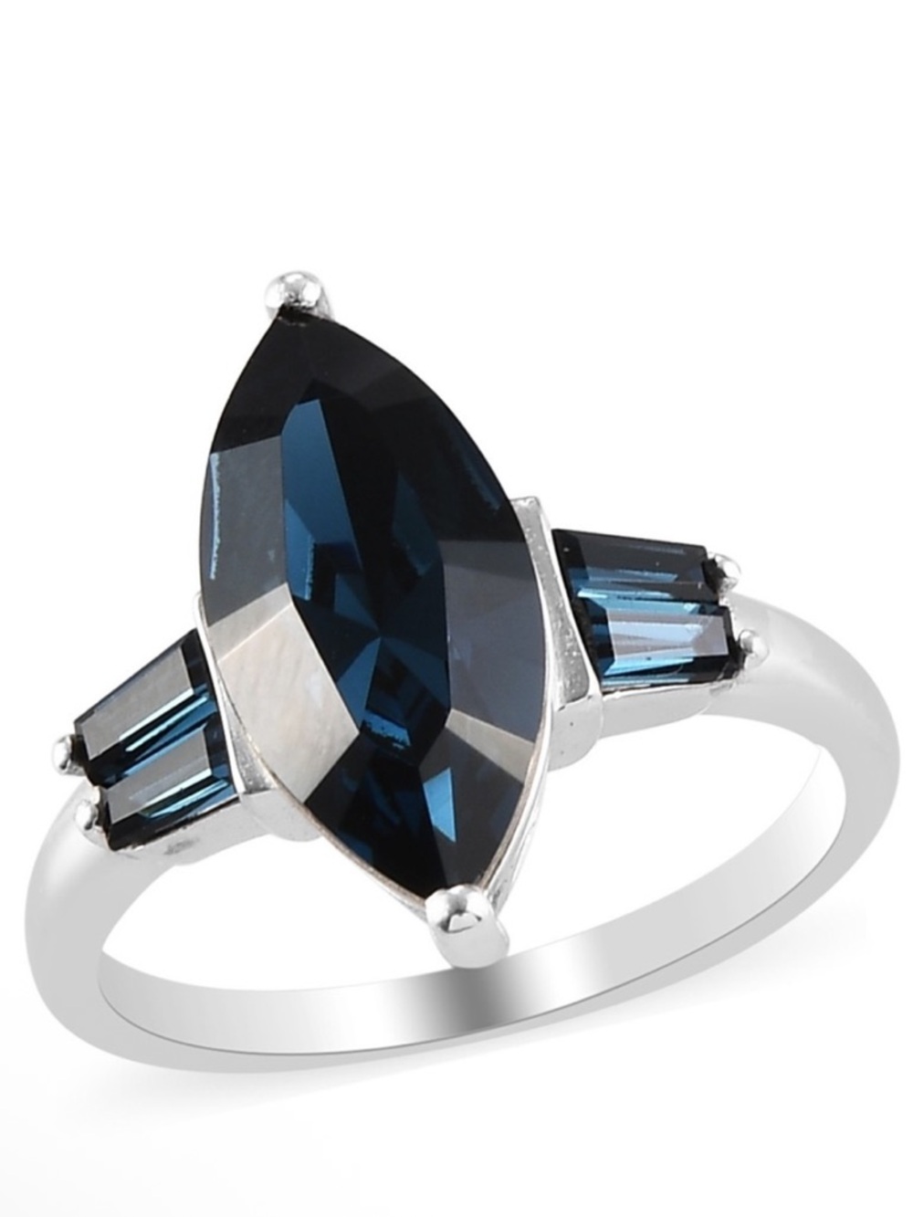 SWAROVSKI Montana Marquee Crystal Ring